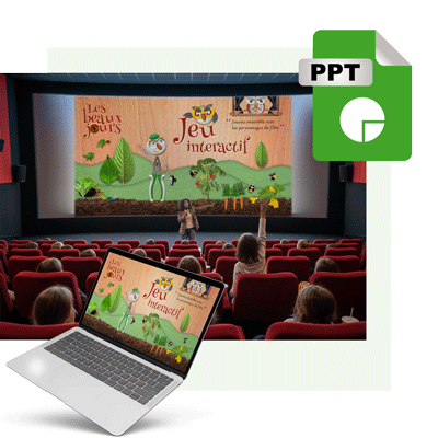 Couverture du jeu interactif